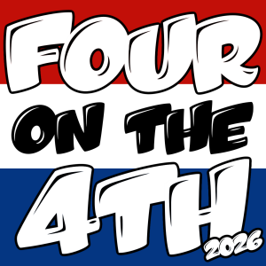 Four on the 4th Paragould logo