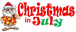 9th Annual Christmas in July 5K logo