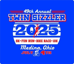 Medina July Twin Sizzler Races logo