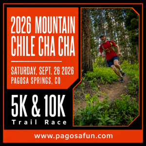 Pagosa Mountain Chile Cha Cha Trail Races logo