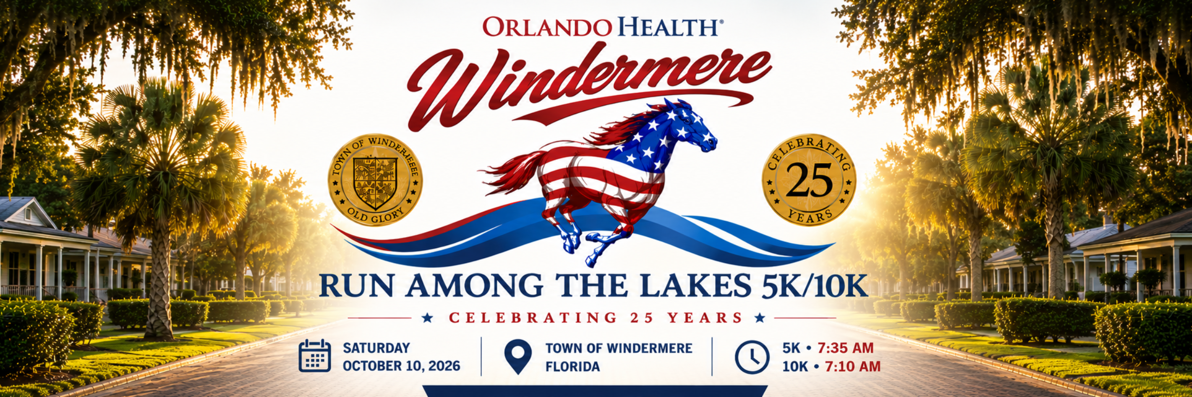Orlando Health Town of Windermere Run Among the Lakes 5K & 10K