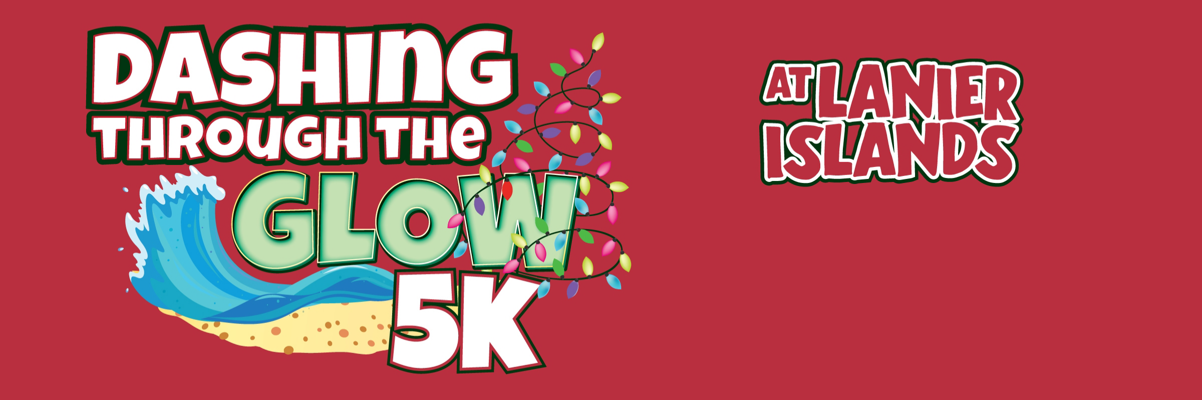 Dashing through the Glow 5K at Lanier Islands