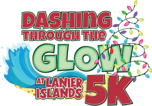 Dashing through the Glow 5K at Lanier Islands logo