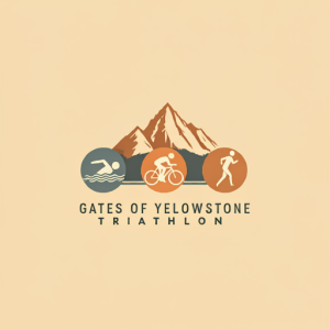 Gates Of Yellowstone Triathlon logo