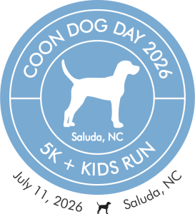 Coon Dog Day 5k logo