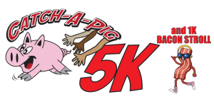 Catch-A-Pig 5K & 1K Bacon Stroll logo