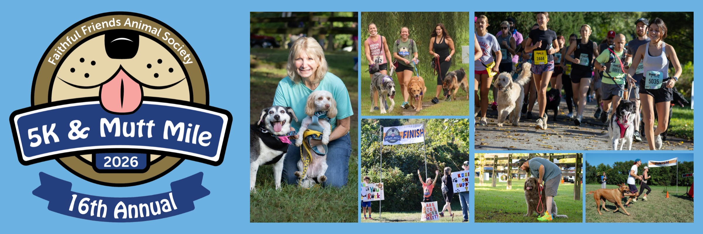 16th Annual Faithful Friends 5K & Mutt Mile