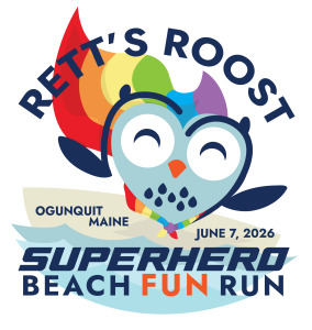 Superhero Family Fun Beach Run logo