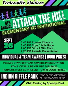 Attack the Hill Elementary Race logo