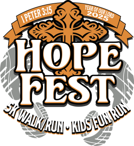 Hope Fest 5K Walk/Run & Kids Fun Run logo