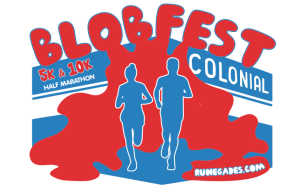 The 9th Annual Blobfest 5K, 10K & Half Marathon! logo