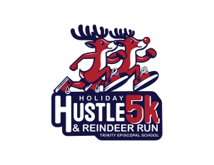 Holiday Hustle 5K and Kids 1K Reindeer Dash logo