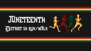 Juneteenth Detroit 5k Run/Walk logo