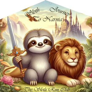 Sloth Journey to Narnia (190 Miles) logo