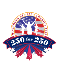 Monmouth County's 250 for 250 Challenge logo