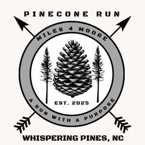 Miles 4 Moore Pinecone 5K and 1-Mile Fun Run logo