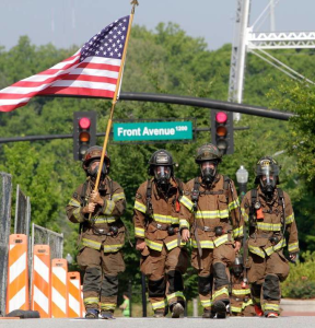 Columbus Firefighters Charity 5K logo