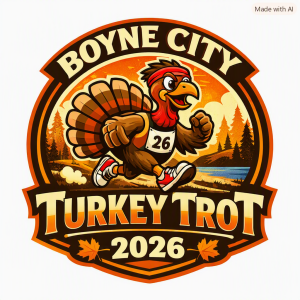 Kiwanis Boyne City Turkey Trot logo