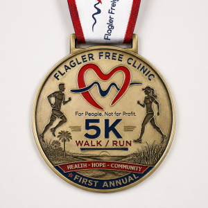 Flagler Free Clinic 5k Walk/Run logo