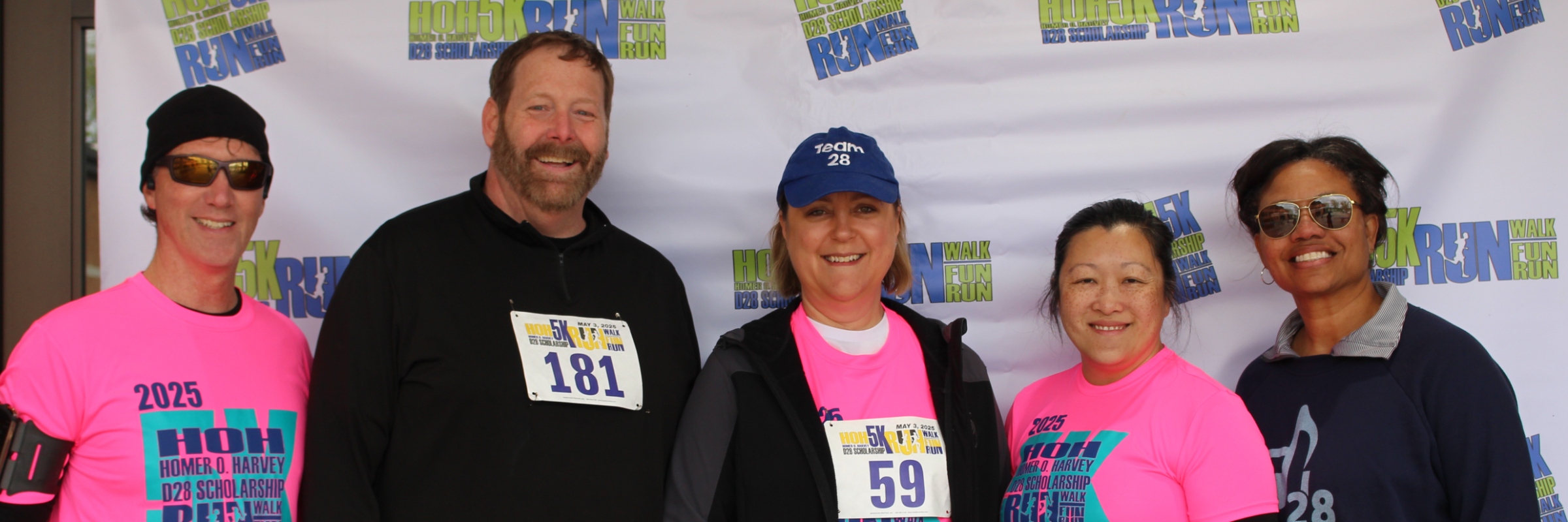HOH5K Run/Walk/Roll benefitting the D28 Homer O. Harvey Scholarship Fund