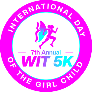 Wit 5K on International Day of the Girl Child logo