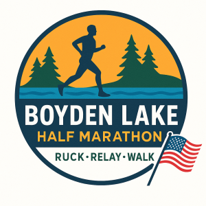Boyden Lake Half-Marathon logo