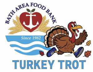 Bath Area Food Bank 5K Turkey Trot logo