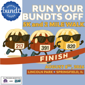 Run Your Bundts Off 5k Fun Run & Walk - Springfield logo