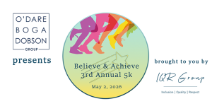 Believe & Achieve 5K logo