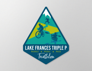 Lake Frances Triple P Triathlon logo