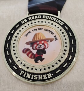 Fire Figher Run Virtual 5K, 10K, 13.1M, & 26.2M (August ) logo