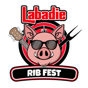 Labadie Ribfest 5K run/ walk logo