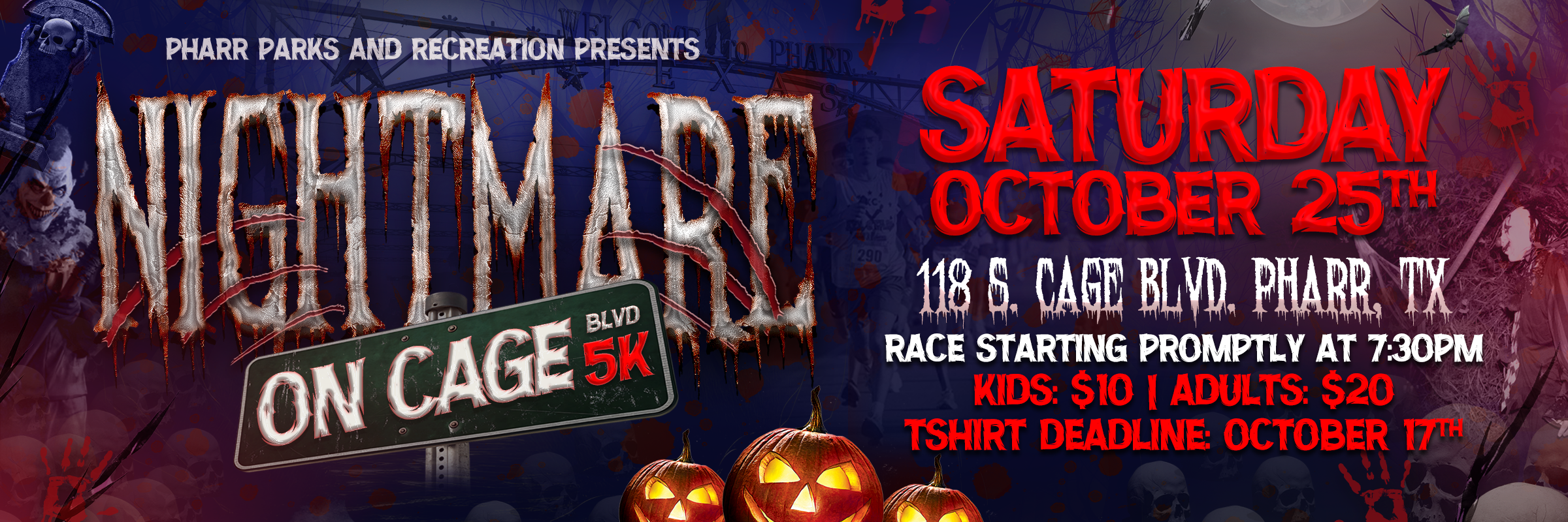 Nightmare on Cage Blvd. 5K