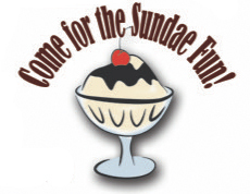 Bakersfield Hot Fudge Sundae Run logo
