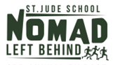 Nomad Left Behind 5K and 1 Mile Fun Run/Walk logo