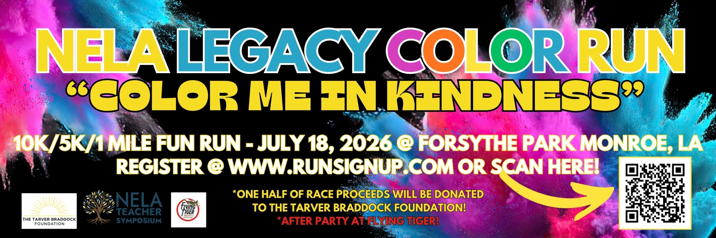 NELA LEGACY COLOR RUN 10K/5K/Fun Mile