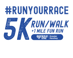 #RUNYOURRACE - Love INC Run Your Race 5K and 1 Mile Fun Run logo