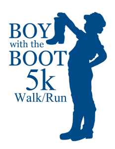 Boy with the Boot 5k Walk/Run logo