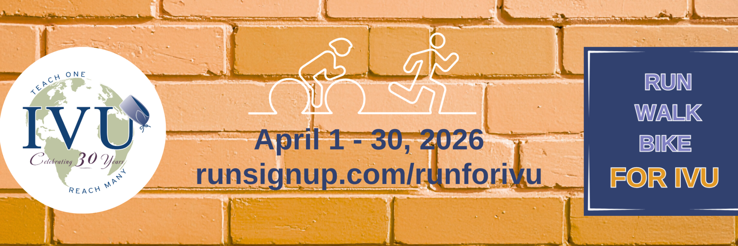 Run, Walk, Bike for IVU - Virtual Challenge