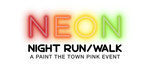 Neon Night 5K Run/Walk - A Paint the Town Pink Event logo