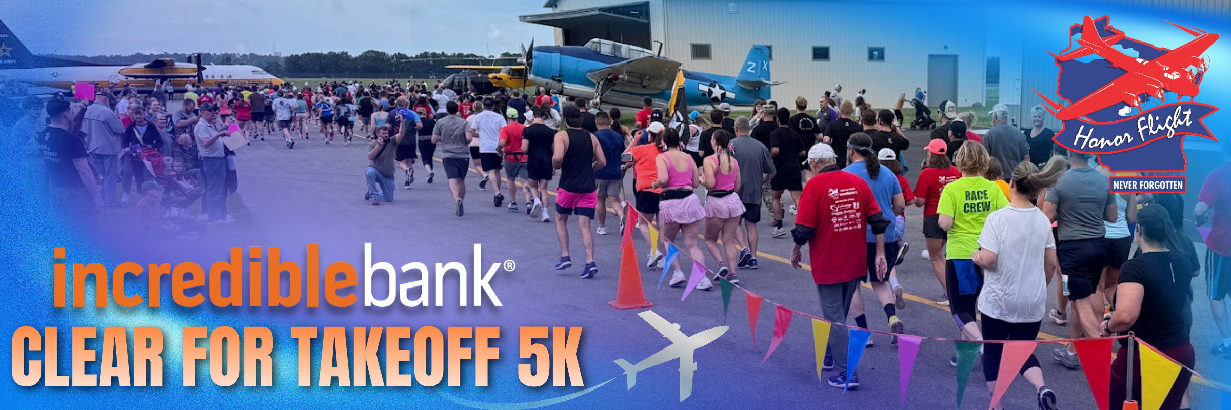 IncredibleBank Clear For Takeoff 5K