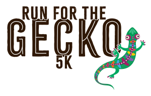 Run for the Gecko 5K logo