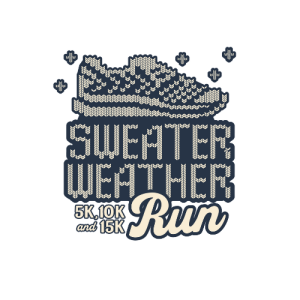Sweater Weather Run 15k, 10k & 5k logo