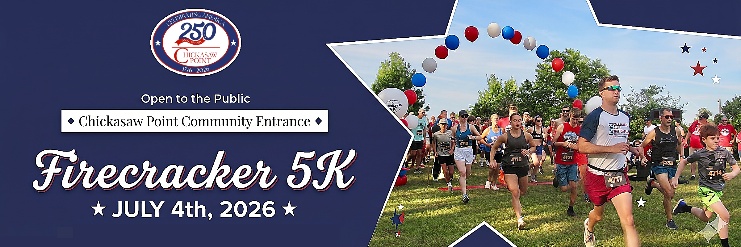 Firecracker 5K at Chickasaw Point