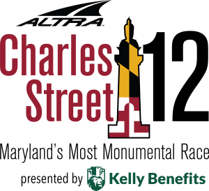 Altra Charles Street 12 and 2-Person Relay presented by Kelly Benefits logo