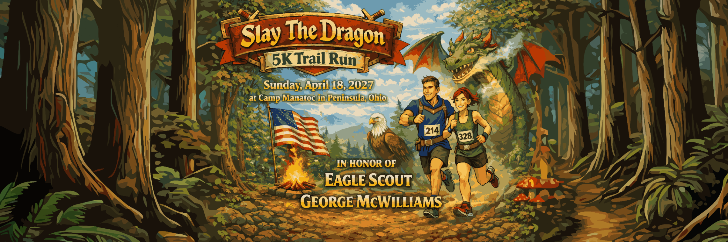 Slay The Dragon 5K Memorial Trail Run