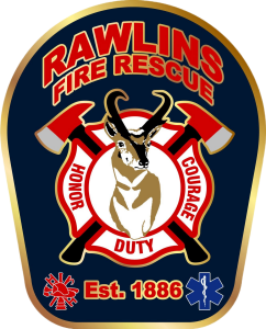 Rawlins Fire Department Fun Run 5K logo