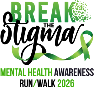 Break the Stigma: Mental Health Awareness - Virtual Run/Walk logo