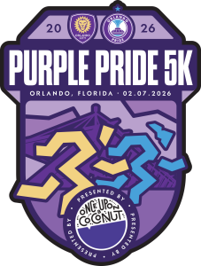 Purple Pride 5k logo