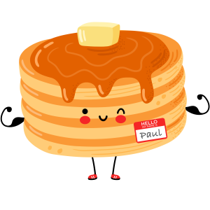 Pancake Breakfast Run/Walk logo